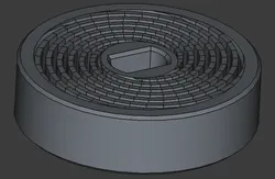 Friction wheel for small stepper motor 24(28)-BYJ-48