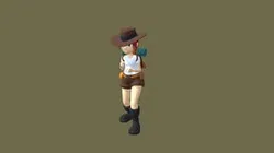 Girl explorer