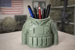 Military Tactical Vest Pen Holder Organizer