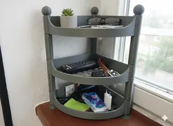 Modular corner shelf system