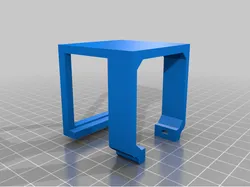 Radiator bracket for Prusa MK3s extruder stepper motor