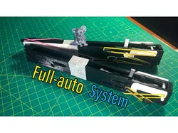 Rubber band gun full auto system