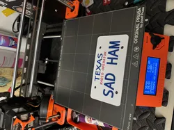 Sad Ham Radio Operator Licence Plate - TX