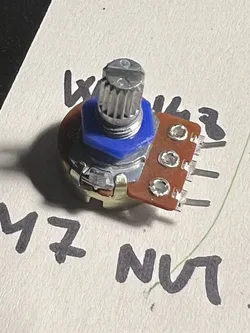 WH148 Potentiometer Nut