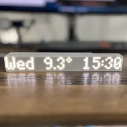 wledPixel: Smart WiFi LED Matrix Clock & Info Display