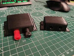 4mm Banana Plug Mount + clips option