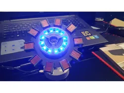 Arc Reactor (with NeoPixel ring and Wemos D1 Mini)
