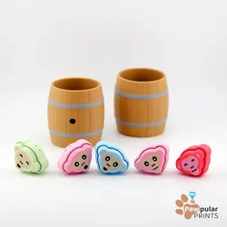 Barrels of Fun, Fidget Clickers - Fidget Keychain [Private Use Only]
