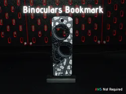 Binoculars Bookmark - Hueforge