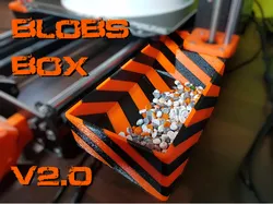 Blobs Box V2.0 - Side Purge Bucket for Prusa i3 MK3s