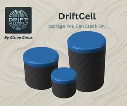DriftCell - Stackable Containers in Many Sizes