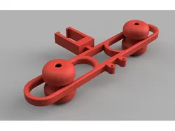 Filament Guide with Dust Filter for Prusa MK3S / Filamentführung mit Staubfilter für Prusa MK3S