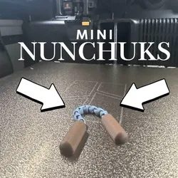 Fișiere pentru imprimante 3D | Fișier 3MF | Mini Nunchucks!
