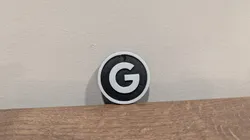 Google Logo Keychain