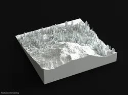 Hong Kong from Lidar - West