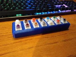 Key switch tester holder
