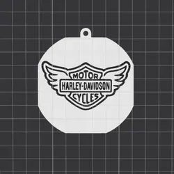 Keychain Harley Davinson