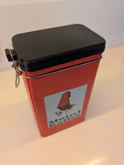 Lid for Julius Meinl coffee tin