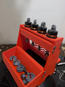 RC shock stand
