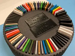 Rotating Filament Swatch Display (45/50mm swatch)