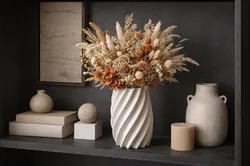 Twisted Sculptural Vase – Contemporary Design