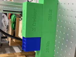 .22 Creedmoor Ammo Box – 3D Printable (Magnet-Lock Lid)
