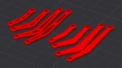 Axial SCX24 High Clearance Suspension Links - Deadbolt / Betty