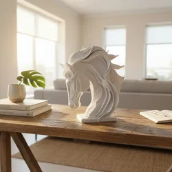 Beautiful Abstract Horse Sculpture