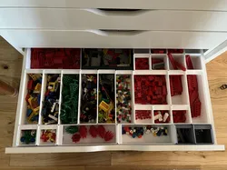 Brickfinity Lighter Two-Piece Bins