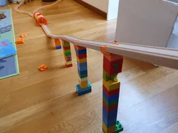 Brio / IKEA train to Duplo adapters (minimal material design)