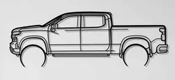 Chevrolet Silverado 1500 Wall Art