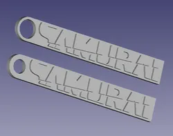 Cyberpunk 2077_SAMURAI keychains