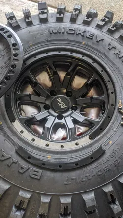 Dirty Life Beadlock 17" wheel Spacer Rings / Race Ring Spacers