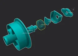 Drop-in spool holder