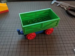Duplo train wagon top