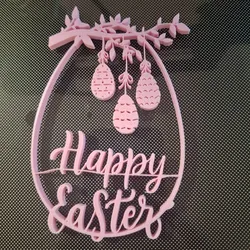 Fișiere pentru imprimante 3D | Fișier 3MF | Happy Easter