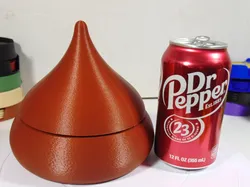 Hershey's Kiss Candy Dish Bowl Chocolate Valentines Day Easter 6 Inch Round
