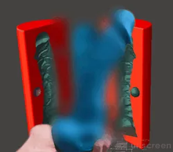 Huge Penis + Two Piece Mold