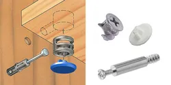 IKEA Cam Lock Screw Hole Plug