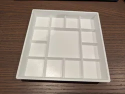 Invertebrate Sorting Tray (for field samples, microscopy, imaging)