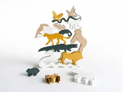 Jungle Animal Balancing & Stacking Game