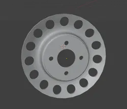 Keychain wheels disk default