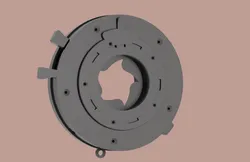Large format camera leaf shutter