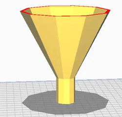 Low poly big funnel