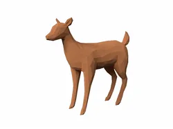 Low Poly Deer