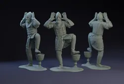 Monty Python and the Holy Grail : The French Taunter : Little Green Army Men