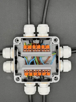 Multiconfiguration WAGO Junction box 2