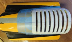 Odyssey Engine Compartment Cheater Vent Template
