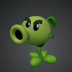 Peashooter Plants vs Zombies Fusion