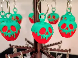 Poison Apple Keychain - No AMS